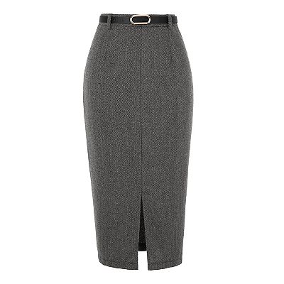 Venica Tailored pencil skirt 2 チャコールグレー 7811445_Black?wid=400&hei=400&
