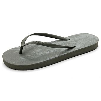 Feelgoodz Women's Slimz Remix Natural Rubber Flip-Flip Thong Sandals