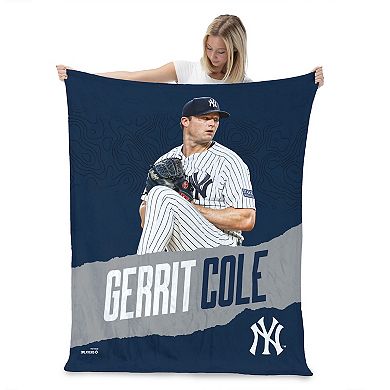 New York Yankees Gerrit Cole Silk Touch Throw Blanket