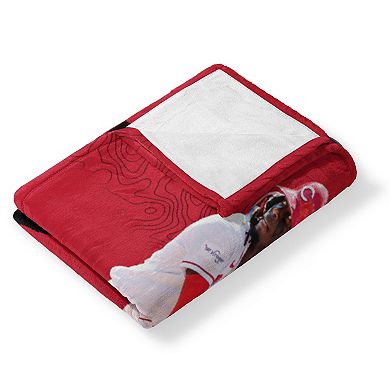Cincinnati Reds Elly De La Cruz Silk Touch Throw Blanket