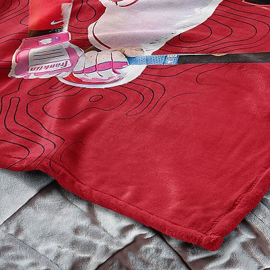 Cincinnati Reds Elly De La Cruz Silk Touch Throw Blanket