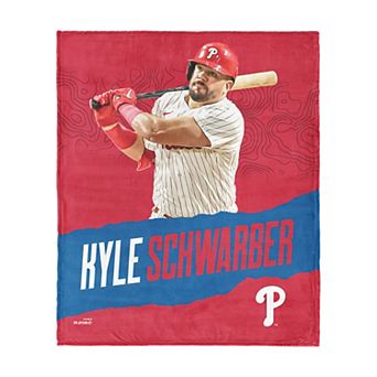 Philadelphia Phillies Kyle Schwarber Silk Touch Throw Blanket