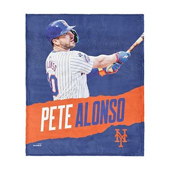 New York Mets Pete Alonso Silk Touch Throw Blanket