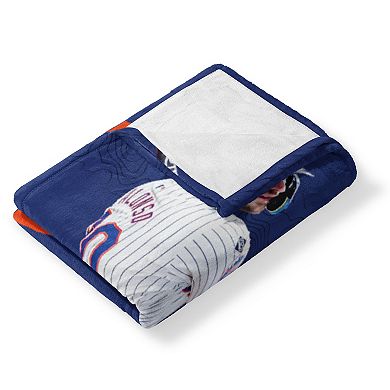 New York Mets Pete Alonso Silk Touch Throw Blanket