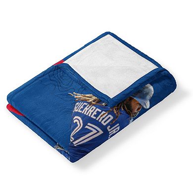 Toronto Blue Jays Vladamir Guerrero Jr. Silk Touch Throw Blanket