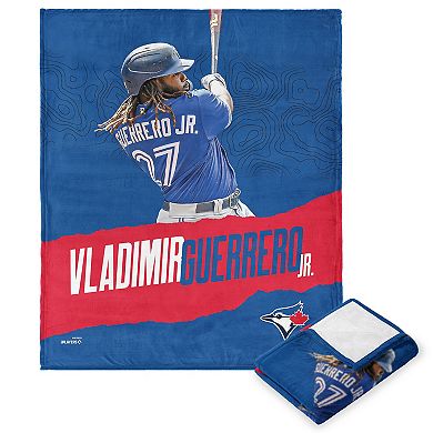 Toronto Blue Jays Vladamir Guerrero Jr. Silk Touch Throw Blanket