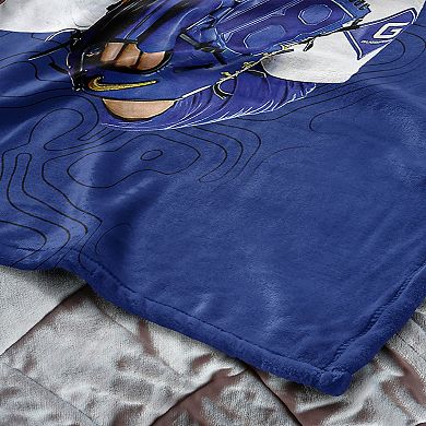 Los Angeles Dodgers Yoshinobu Yamamoto Silk Touch Throw Blanket