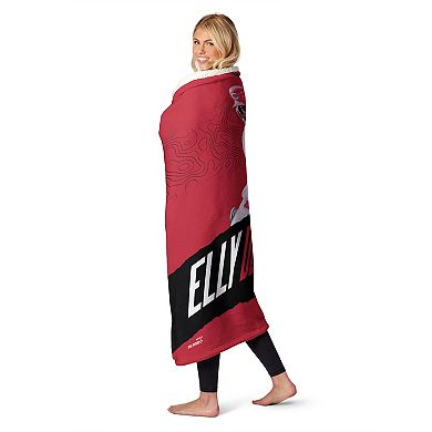 Cincinnati Reds Elly De La Cruz Silk Touch Sherpa Throw Blanket