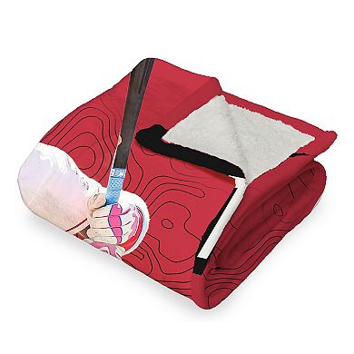 Cincinnati Reds Elly De La Cruz Silk Touch Sherpa Throw Blanket