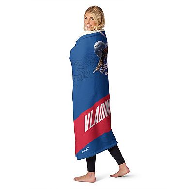 Toronto Blue Jays Vladamir Guerrero Jr Silk Touch Sherpa Throw Blanket