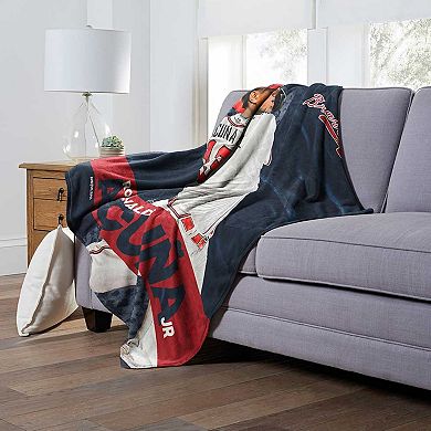 Atlanta Braves Ronald Acuña Jr. Silk Touch Throw Blanket