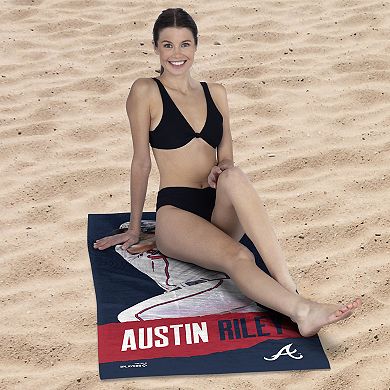 Atlanta Braves Austin Riley Beach Towel