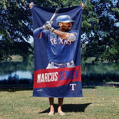 Chicago Cubs Marcus Semien Beach Towel