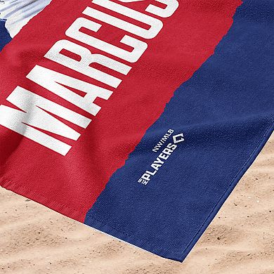Chicago Cubs Marcus Semien Beach Towel