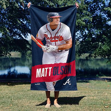 Atlanta Braves Matt Olson Beach Towel