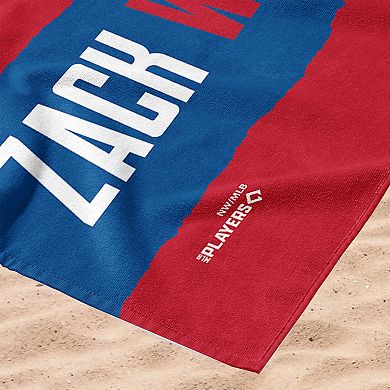 Philadelphia Phillies Zack Wheeler Beach Towel