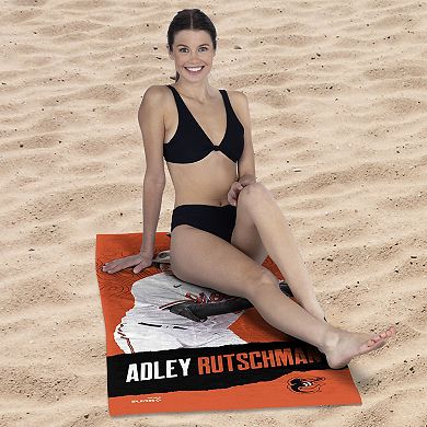 Baltimore Orioles Adley Rutschman Beach Towel