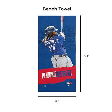 Toronto Blue Jays Vladimir Guerrero Jr. Beach Towel