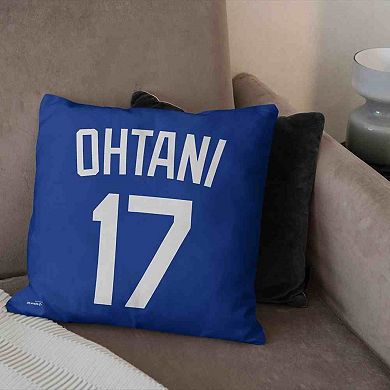 Los Angeles Dodgers Shohei Ohtani Throw Pillow