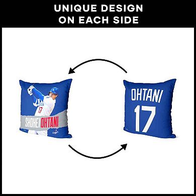 Los Angeles Dodgers Shohei Ohtani Throw Pillow