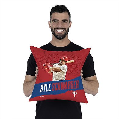 Philadelphia Phillies Kyle Schwarber Throw Pillow