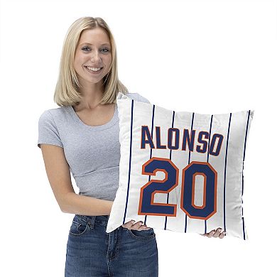 New York Mets Pete Alonso Throw Pillow