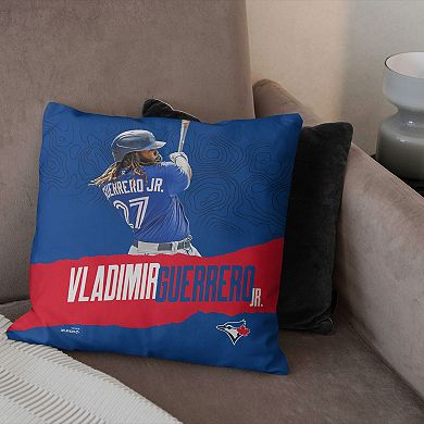 Toronto Blue Jays Vladimir Guerrero Jr. Throw Pillow