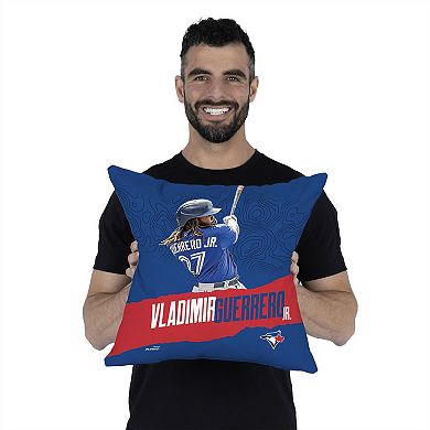 Toronto Blue Jays Vladimir Guerrero Jr. Throw Pillow