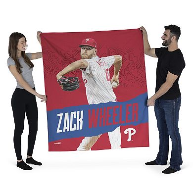 Philadelphia Phillies Zack Wheeler Printed Wall Hanging