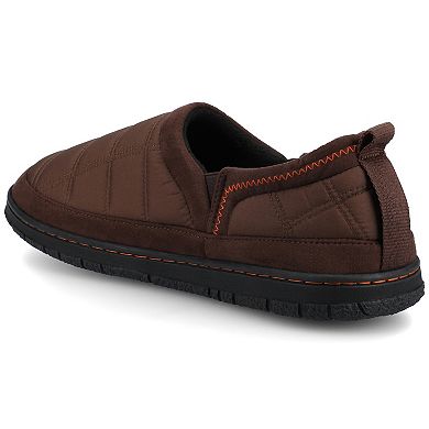 VANCE Jared Men's Quilted Shearling Comfort Slippers
