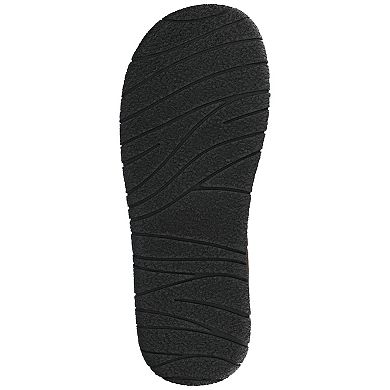 VANCE Jared Men's Quilted Shearling Comfort Slippers