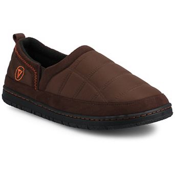 VANCE Jared Men's Quilted Shearling Comfort Slippers