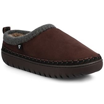 VANCE Men's Weller Warm Shearling Clog Slipper