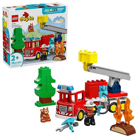 Детские конструкторы LEGO DUPLO Town Fire Truck 10473 Building Kit (28 Pieces)