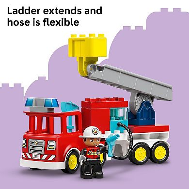 LEGO DUPLO Town Fire Truck 10473 Building Kit (28 Pieces)