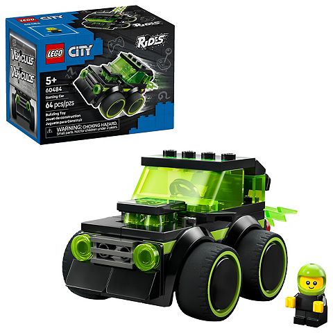 Детские конструкторы LEGO City Rides Gaming Race Car 60484 Building Kit (64 Pieces)