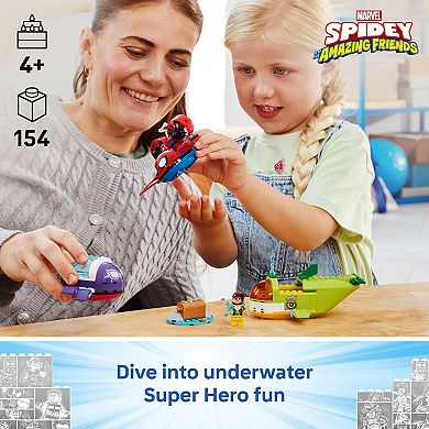 LEGO Marvel Spidey And His Amazing Friends Spidey 11207 Building Kit (154 Pieces)