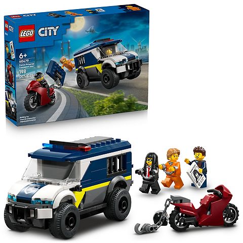 Детские конструкторы LEGO City Police Prisoner Transport Van 60479 Building Kit (198 Pieces)