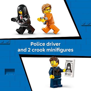 LEGO City Police Prisoner Transport Van 60479 Building Kit (198 Pieces)