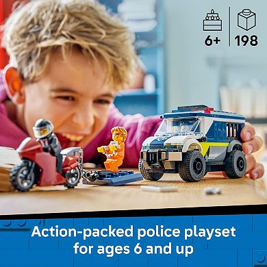 LEGO City Police Prisoner Transport Van 60479 Building Kit (198 Pieces)