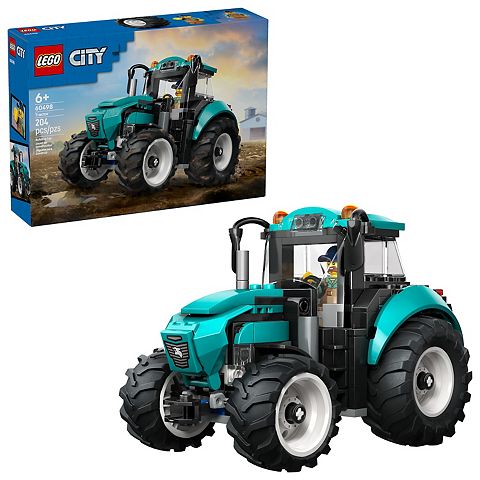 Детские конструкторы LEGO City Tractor 60498 Building Kit (204 Pieces)