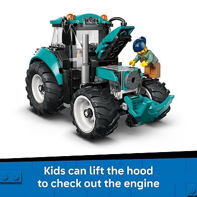 LEGO City Tractor 60498 Building Kit (204 Pieces)