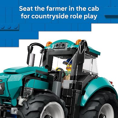 LEGO City Tractor 60498 Building Kit (204 Pieces)