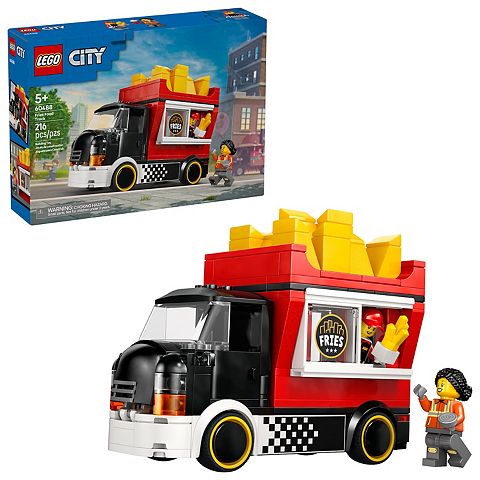 Детские конструкторы LEGO City Fries Food Truck 60488 Building Kit (216 Pieces)