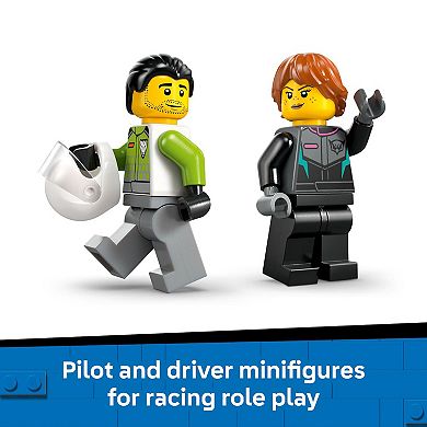 LEGO City Jet vs. Car 60489 Building Kit (259 Pieces)