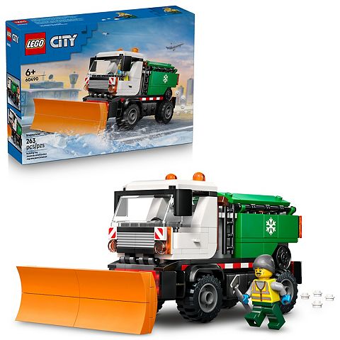 Детские конструкторы LEGO City Snowplow Truck 60490 Building Kit (263 Pieces)