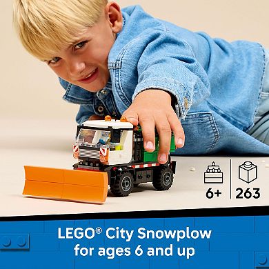 LEGO City Snowplow Truck 60490 Building Kit (263 Pieces)