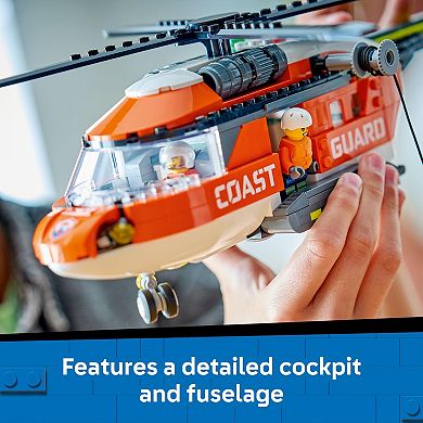 LEGO City Coast Guard Helicopter 60503 Building Kit (551 Pieces)