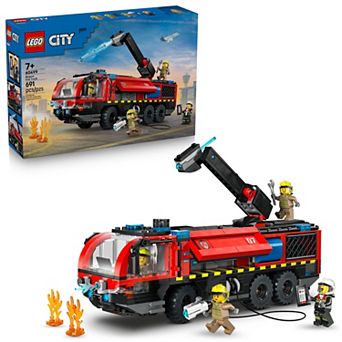 LEGO City Airport Fire Truck 60499 Building Kit (691 Pieces)