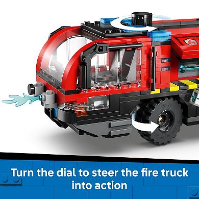 LEGO City Airport Fire Truck 60499 Building Kit (691 Pieces)